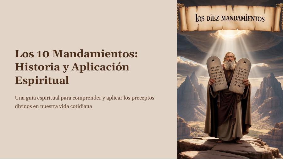 Los 10 Mandamientos