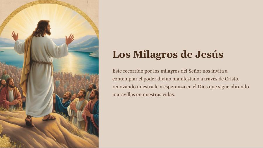 Los Milagros de Jesús